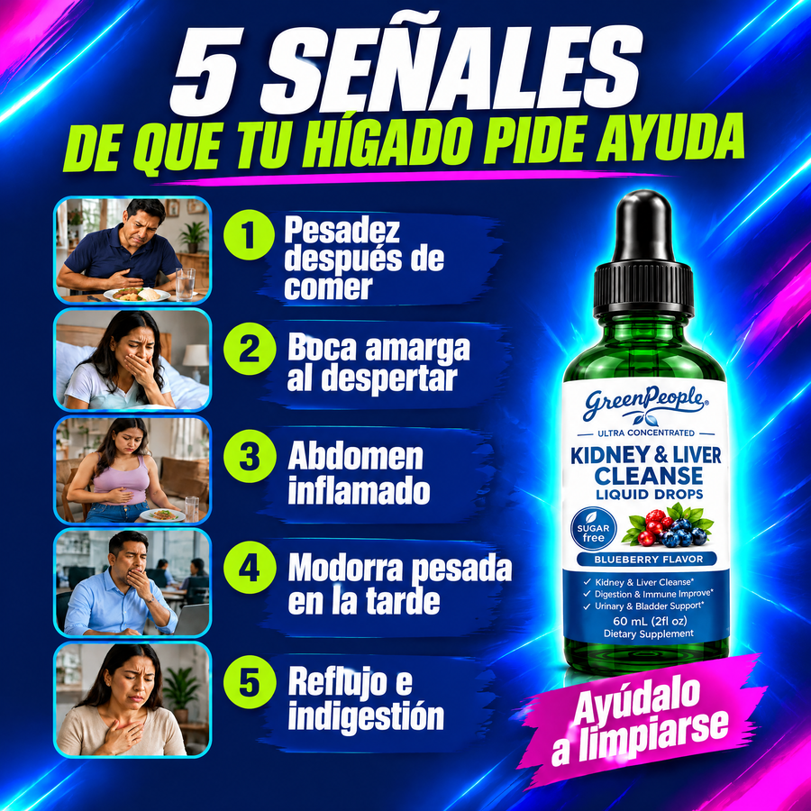 5 señales de que tu hígado pide ayuda