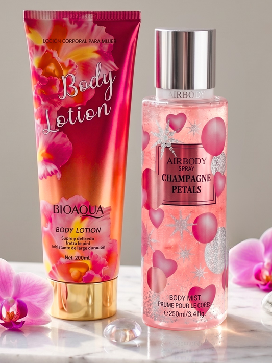 DUO EXCLUSIVO BODY LOTION Y AIRBODY SPLASH
