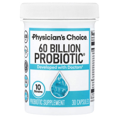 PROBIOTICOS 10 CEPAS  | 60 BILLONES PHYSICIAN´S CHOISE