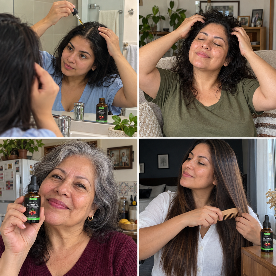 Ritual capilar con Batana Oil